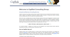 Desktop Screenshot of capriskgroup.com